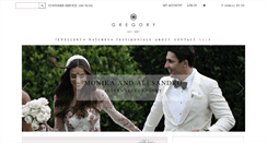 Desktop Screenshot of gregoryjewellers.com.au